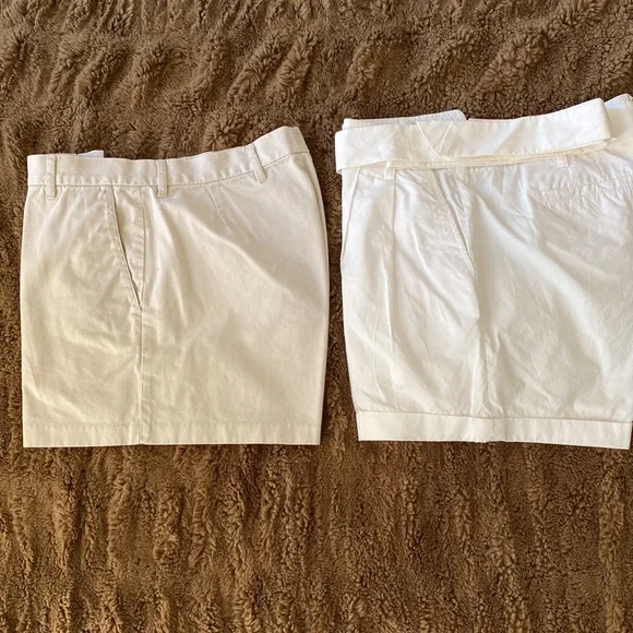 Bundle of shorts J. Crew & AnnTaylor Loft shorts & hat - Picture 4 of 16